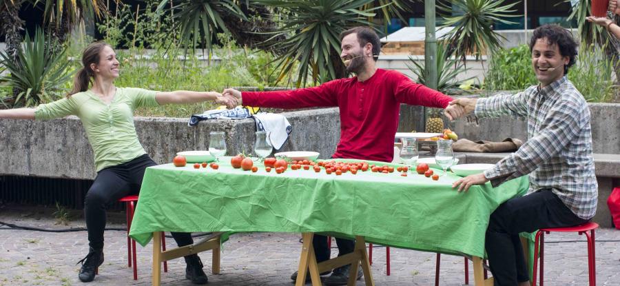 Fatti di Cibo, spettacolo di OAT ha aperto il Festival - foto di Orlando Myxx