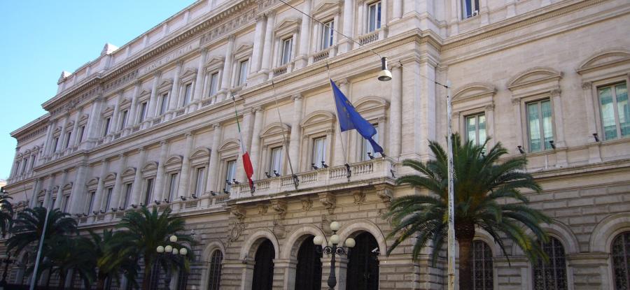 Palazzo Koch, sede della Banca d'Italia (foto di Lalupa - CC BY-SA 3.0)